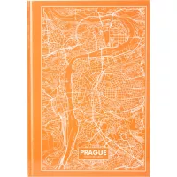 Канцелярська книга Axent Maps Prague А4 в твердій обкладинці 96 аркушів в к Фото
