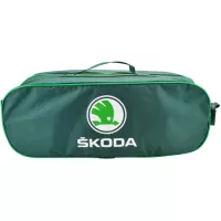 Сумка-органайзер Poputchik в багажник з логотипами Skoda Фото