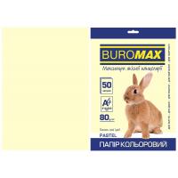 Бумага Buromax А4, 80g, PASTEL cream, 50sh Фото
