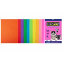 Бумага Buromax А4, 80g, NEON+INTENSIVE, 10colors, 20sh Фото