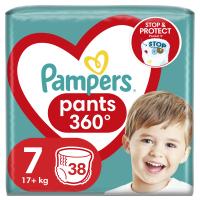 Підгузки Pampers трусики Pants Giant Plus Розмір 7 (17+ кг) 38 шт. Фото