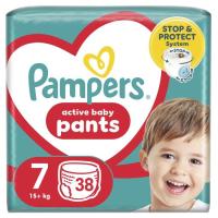 Підгузки Pampers трусики Pants Giant Plus Розмір 7 (15+ кг) 38 шт. Фото