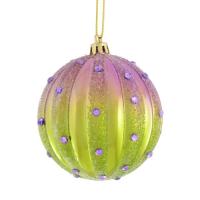 Елочная игрушка YES! Fun Карамель шар многоцветный 8 см Фото