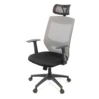 Офісне крісло Аклас Таун Tilt Серый (Серый/Черный) Фото