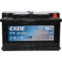 Аккумулятор автомобильный EXIDE START-STOP EFB 80A Фото