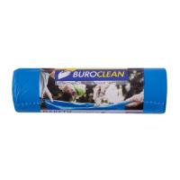Пакети для сміття Buroclean EuroStandart міцні сині 160 л 10 шт. Фото