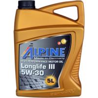 Моторна олива Alpine 5W-30 Longlife III 5л Фото