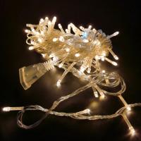 Гирлянда Novogod`ko нитка, 100 LED, теплий білий, 5 м, мерехтіння Фото
