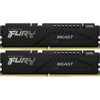 Модуль памяти для компьютера Kingston Fury (ex.HyperX) DDR5 32GB (2x16GB) 5200 MHz Beast Black Фото