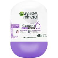 Антиперспірант Garnier Mineral Захист 6 Весняна свіжість роликовий 50 мл Фото