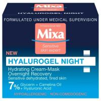 Крем для лица Mixa Hyalurogel Night для обезвоженной чувствительной к Фото