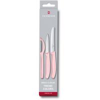 Набір ножів Victorinox SwissClassic Paring Set 3 шт Universal Pink Фото