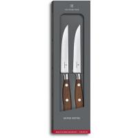 Набір ножів Victorinox Grand Maitre Steak Set 12см Serrated Wood Фото