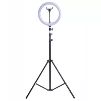 Набор блогера UFT LED лампа 30 см + штатив 2м + держатель Фото