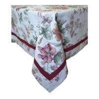Скатерть Прованс с кантом Глория Роза 136х180 см Фото