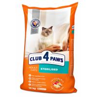 Сухий корм для кішок Club 4 Paws Преміум. Для стерилізованих 14 кг Фото