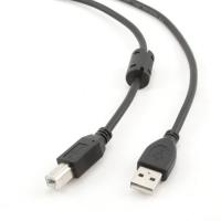 Кабель для принтера Cablexpert USB 2.0 AM/BM 3.0m ferrite Фото