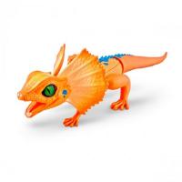 Інтерактивна іграшка Pets & Robo Alive Помаранчева плащеносна ящірка Фото