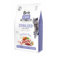 Сухий корм для кішок Brit Care Cat GF Sterilized Weight Control 2 кг Фото