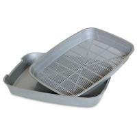 Туалет для кошек Природа с сеткой N1 (цвета в ассортименте) Фото