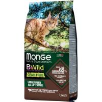 Сухий корм для кішок Monge Cat Bwild GR.FREE зі м'ясом буйвола 1.5 кг Фото