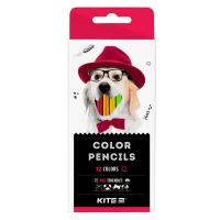 Карандаши цветные Kite Dogs 12 шт Фото