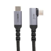 Дата кабель PowerPlant USB-C to USB-C 1.0m 10Gbps, 100W, 20V/ 5A, 4K/ 60H Фото
