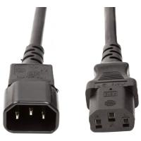 Кабель питания PowerPlant C13 to C14 3.0m Фото