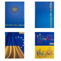 Канцелярська книга Buromax А4 UKRAINE, 96 аркушів, клітинка Фото