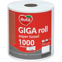 Бумажные полотенца Ruta Giga Roll 1000 відривів 2 шари 1 рулон Фото