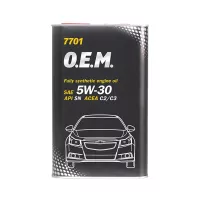 Моторна олива Mannol Chevrolet Opel 1л Metal 5W-30 Фото