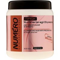 Маска для волос Brelil Numero для придания блеска с ценными маслами 1 л Фото