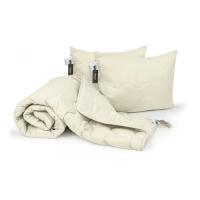 Ковдра MirSon Набір з тенсел всесезонний №1674 Eco Light Creamy Фото