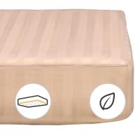 Наматрасник MirSon Carmela с Тенсель (Modal) 329 120x190 см Фото