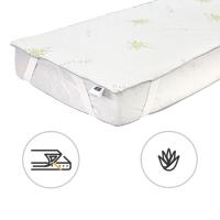 Наматрасник MirSon №1045 Alberto Тенсель (Modal) Aloe Vera 90х190 см Фото