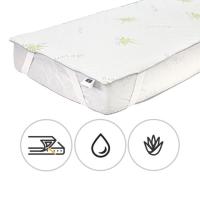 Наматрасник MirSon №1048 Alberto Тенсель (Modal) Aloe Vera 160х190 см Фото