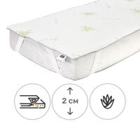 Наматрасник MirSon №1051 Alberto Тенсель (Modal) Strong Aloe Vera 70х Фото