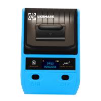 Принтер етикеток UKRMARK AT 10EW USB, Bluetooth, NFC, blue Фото