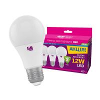 Лампочка ELM B60 12W PA10L E27 4000K 3шт. Фото