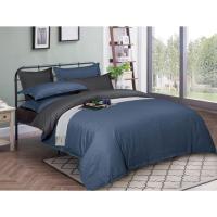 Постельное белье MirSon SatinStripe 30-0020 + 30-0012 Ennayard 200х220 Евр Фото