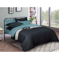 Постельное белье MirSon SatinStripe 30-0021+ 30-0015 Edaliz 143х210 Семейн Фото