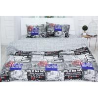 Постільна білизна MirSon Бязь Ranforce Elite 17-0034 Celeste 143x210 Фото