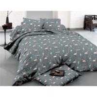 Постельное белье MirSon Сатин 22-1289-1 Flamingo 160х220 Фото