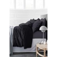 Постельное белье MirSon Сатин Premium Black Diamond 0240+0055 110х140 Фото