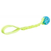 Іграшка для собак Trixie Bungee Tugger з м'ячем 7/48 см Фото