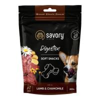 Лакомство для собак Savory для улучшения пищеварения ягненок и ромашка 200 г Фото