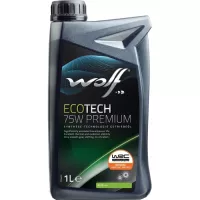 Трансмісійна олива Wolf ECOTECH 75W PREMIUM 1л Фото