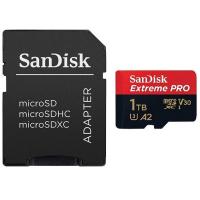 Карта памяти SanDisk 1 TB microSDXC UHS-I U3 Extreme Pro+SD Adapter Фото