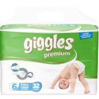 Підгузки Giggles Premium Extra Large 15-30 кг 32 шт Фото