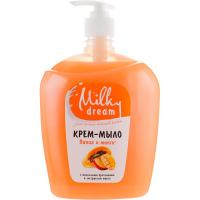 Жидкое мыло Milky Dream Папая і манго з дозатором 1000 мл Фото